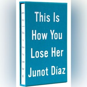 New Collectible Hardcover Book This Is How You Lose Her Junot Diaz Deluxe Ed